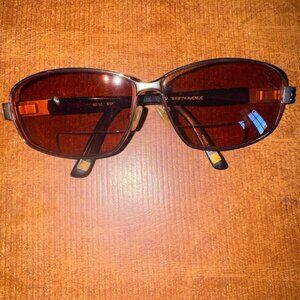 Saks Fifth Avenue Gold & Tortoise Prescription Glasses Frame RJ 125 60-10 S5A 38